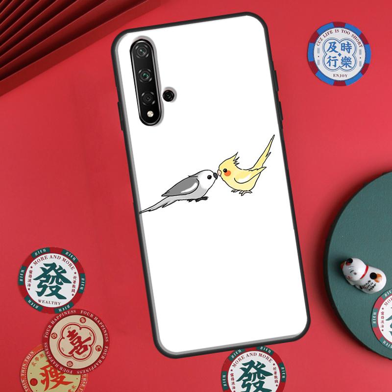 Cartoon Animal Chubby Cockatiel For Huawei P30 P20 P40 Lite P60 Pro Nova 5T 12s 12i 11i Y90 Y70 Y60 Y61 Y91 Y72 9 10 SE Case Huawei Nova 5T
Cartoon Animal Chubby Cockatiel For Huawei P30 P20 P40 Lite P60 Pro Nova 5T 12s 12i 11i Y90 Y70 Y60 Y61 Y91 Y72 9 10 SE Case Huawei Nova 5T