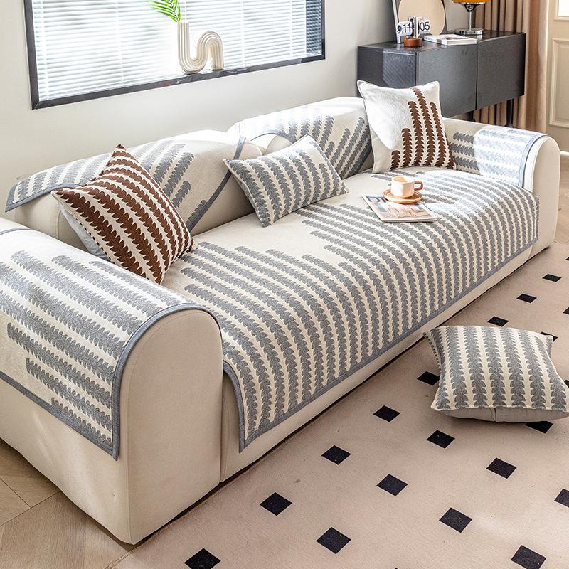 Подушка для дивана из синели, не царапающаяся, высококачественная скандинавская нескользящая пылезащитная крышка, полотенце на спинку, универсальная подушка для дивана Four Seasons 90*70cm
Подушка для дивана из синели, не царапающаяся, высококачественная скандинавская нескользящая пылезащитная крышка, полотенце на спинку, универсальная подушка для дивана Four Seasons 90*70cm