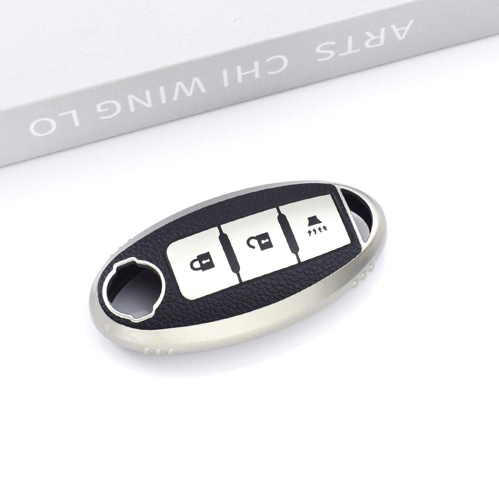 3 Buttons TPU Leather Car Key Cover Case Shell Fob Holder For Nissan Qashqai Juke J10 J11 X-Trail T32 T31 Kicks Tiida Pathfinder Note 3C Buttons срібний
3 Buttons TPU Leather Car Key Cover Case Shell Fob Holder For Nissan Qashqai Juke J10 J11 X-Trail T32 T31 Kicks Tiida Pathfinder Note 3C Buttons срібний