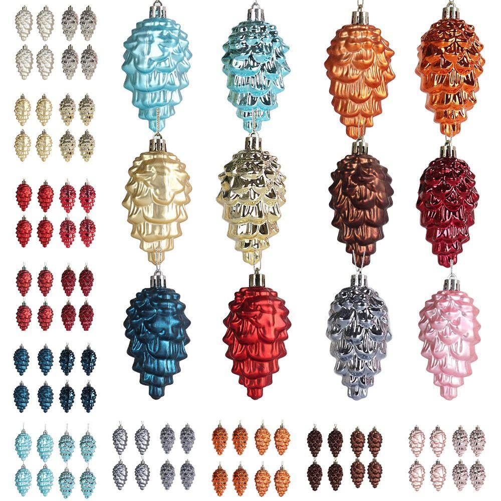 8PCS Bright/Matte Christmas Pinecone Pendant Colored Christmas Decoration Friends коричневый
8PCS Bright/Matte Christmas Pinecone Pendant Colored Christmas Decoration Friends коричневый