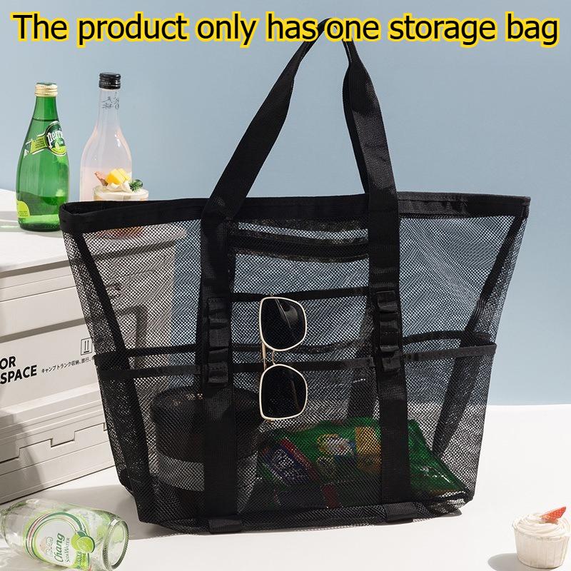 1pcs Mesh Beach Bag Large-Capacity Swimming Gym Tote Travel Handheld Storage Bag for Vacation Sports Organizer чёрный
1pcs Mesh Beach Bag Large-Capacity Swimming Gym Tote Travel Handheld Storage Bag for Vacation Sports Organizer чёрный