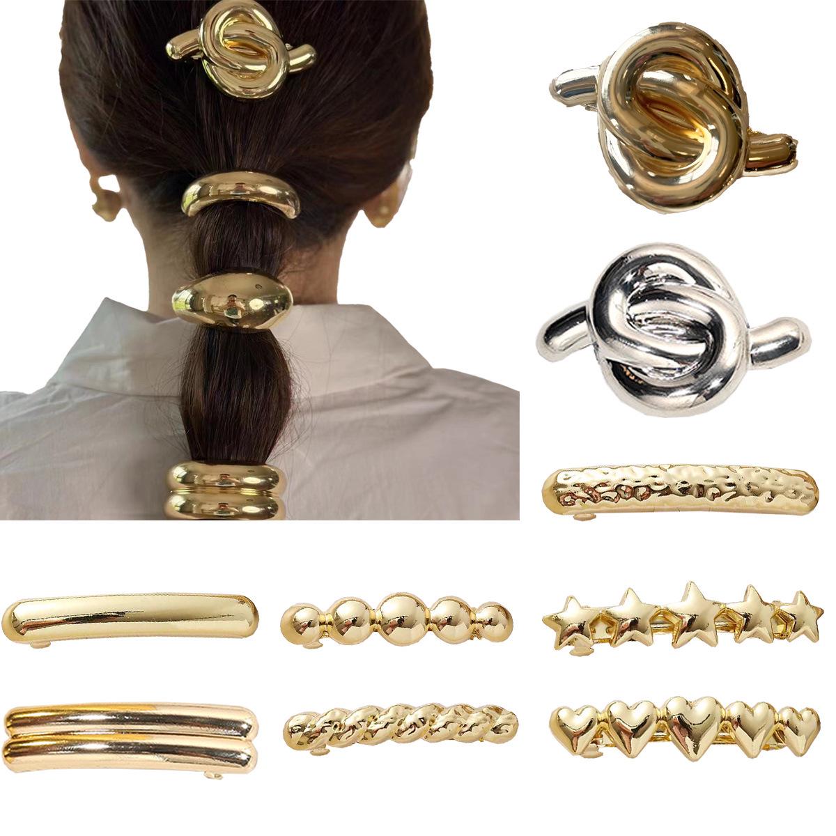 European & American Cross-Border Hairpin: Women s Updo Headdress Bobby Pin & Spring Clip Hair Accessory
European & American Cross-Border Hairpin: Women s Updo Headdress Bobby Pin & Spring Clip Hair Accessory