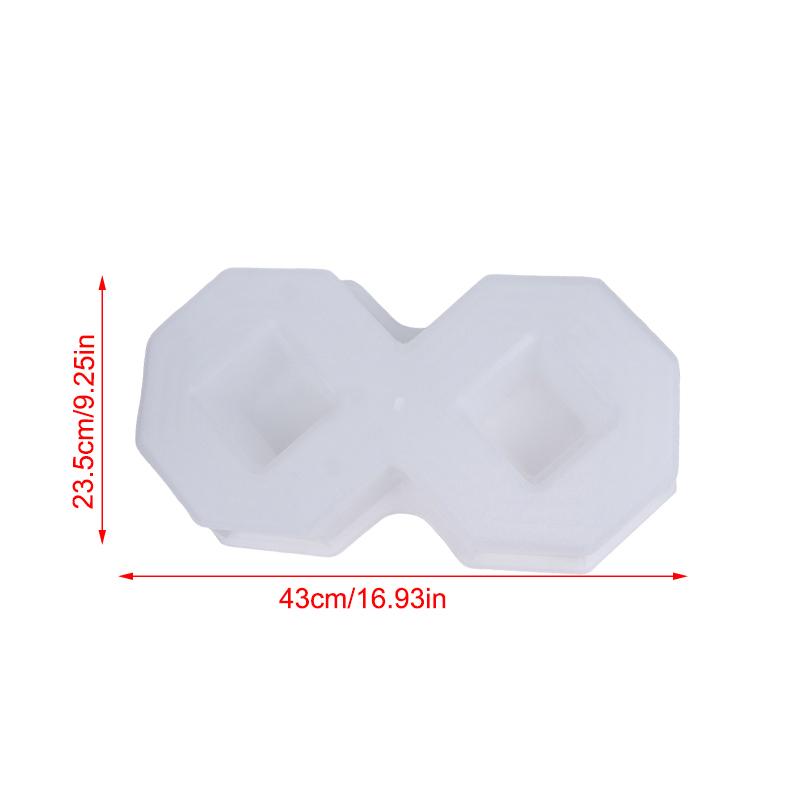 Home Garden Courtyard DIY Path Maker Plastic Brick Mold Paving Mould Carving Stone Path Paving Road Walk Maker Mold білий
Home Garden Courtyard DIY Path Maker Plastic Brick Mold Paving Mould Carving Stone Path Paving Road Walk Maker Mold білий