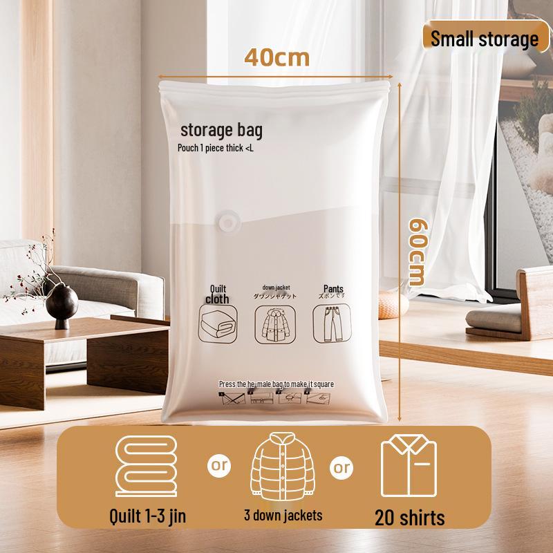 Vacuum Compression Bags for Duvet, Clothes, Travel & Down Jacket Storage
Vacuum Compression Bags for Duvet, Clothes, Travel & Down Jacket Storage