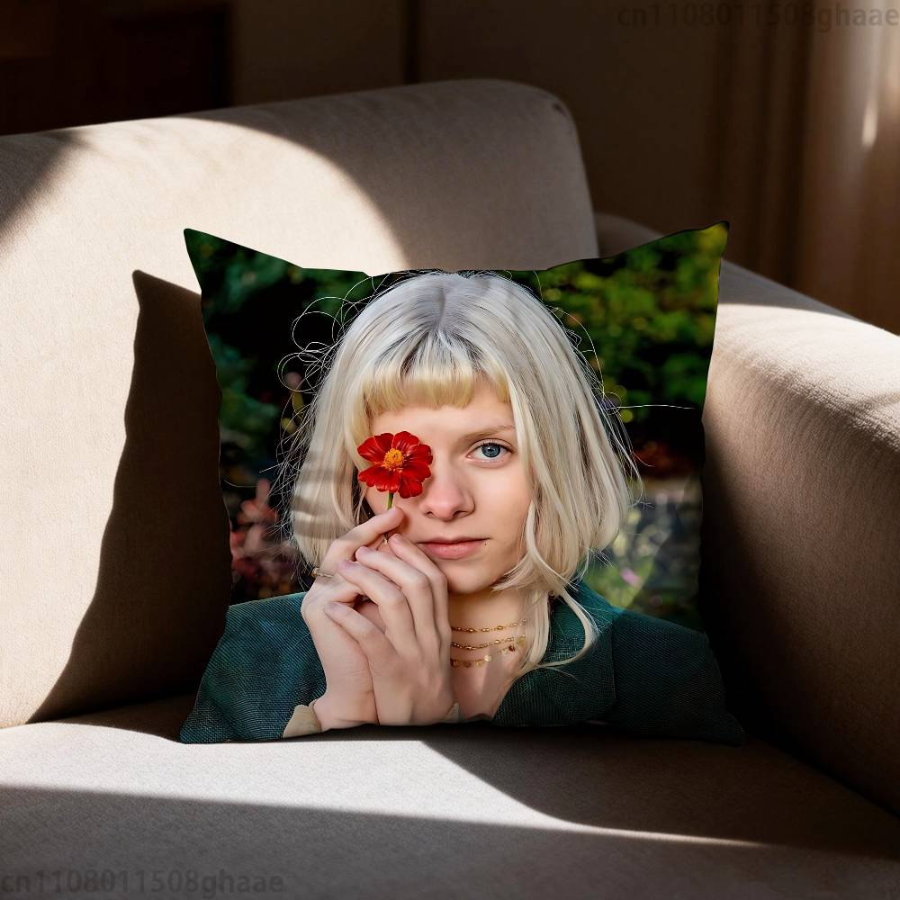 Aurora Aksnes Singer Pillow Case Square DoubleSided Printing Short Plush Sofa Cushion Cover Bedroom Bedside Pillow 30cmx30cm
Aurora Aksnes Singer Pillow Case Square DoubleSided Printing Short Plush Sofa Cushion Cover Bedroom Bedside Pillow 30cmx30cm