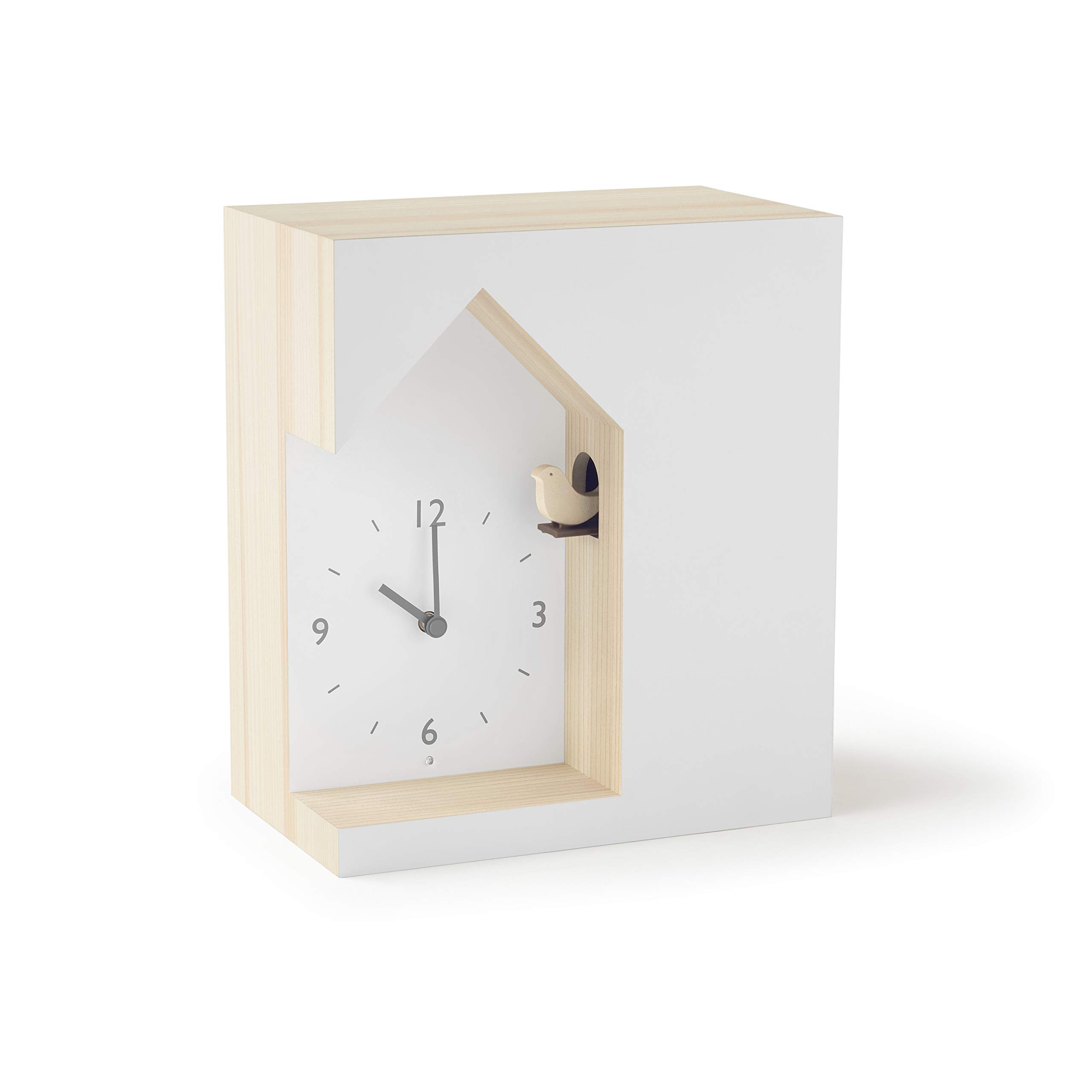 Lemnos Analog Table Cuckoo Collection Dent x x White Clock, NL19-03, 19.7 13.7 22.6 cm, білий
Lemnos Analog Table Cuckoo Collection Dent x x White Clock, NL19-03, 19.7 13.7 22.6 cm, білий