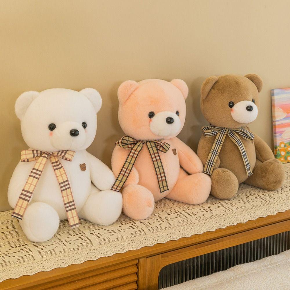 PP Cotton Bow tie Bear Plush Toys Soft Bear Plushies Toys Bear Stuffed Animal Toys Children Girl 25cm рожевий
PP Cotton Bow tie Bear Plush Toys Soft Bear Plushies Toys Bear Stuffed Animal Toys Children Girl 25cm рожевий