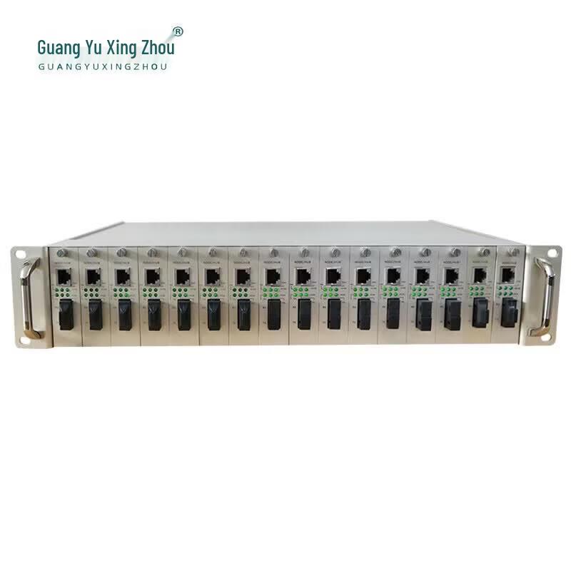 16-Slot Fiber Optic Transceiver Rack Chassis
16-Slot Fiber Optic Transceiver Rack Chassis