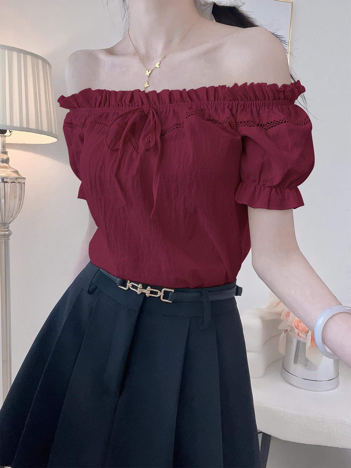 Plus Size Off-Shoulder Renaissance Puff Sleeve Summer Top for Women XXL
Plus Size Off-Shoulder Renaissance Puff Sleeve Summer Top for Women XXL