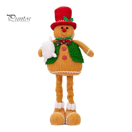 Рождественский пряничный человечек, плюшевая кукла с телескопической ногой, мальчик, девочка, пряничная кукла, мягкая набивная подушка для украшения рождественской елки Boy
Рождественский пряничный человечек, плюшевая кукла с телескопической ногой, мальчик, девочка, пряничная кукла, мягкая набивная подушка для украшения рождественской елки Boy