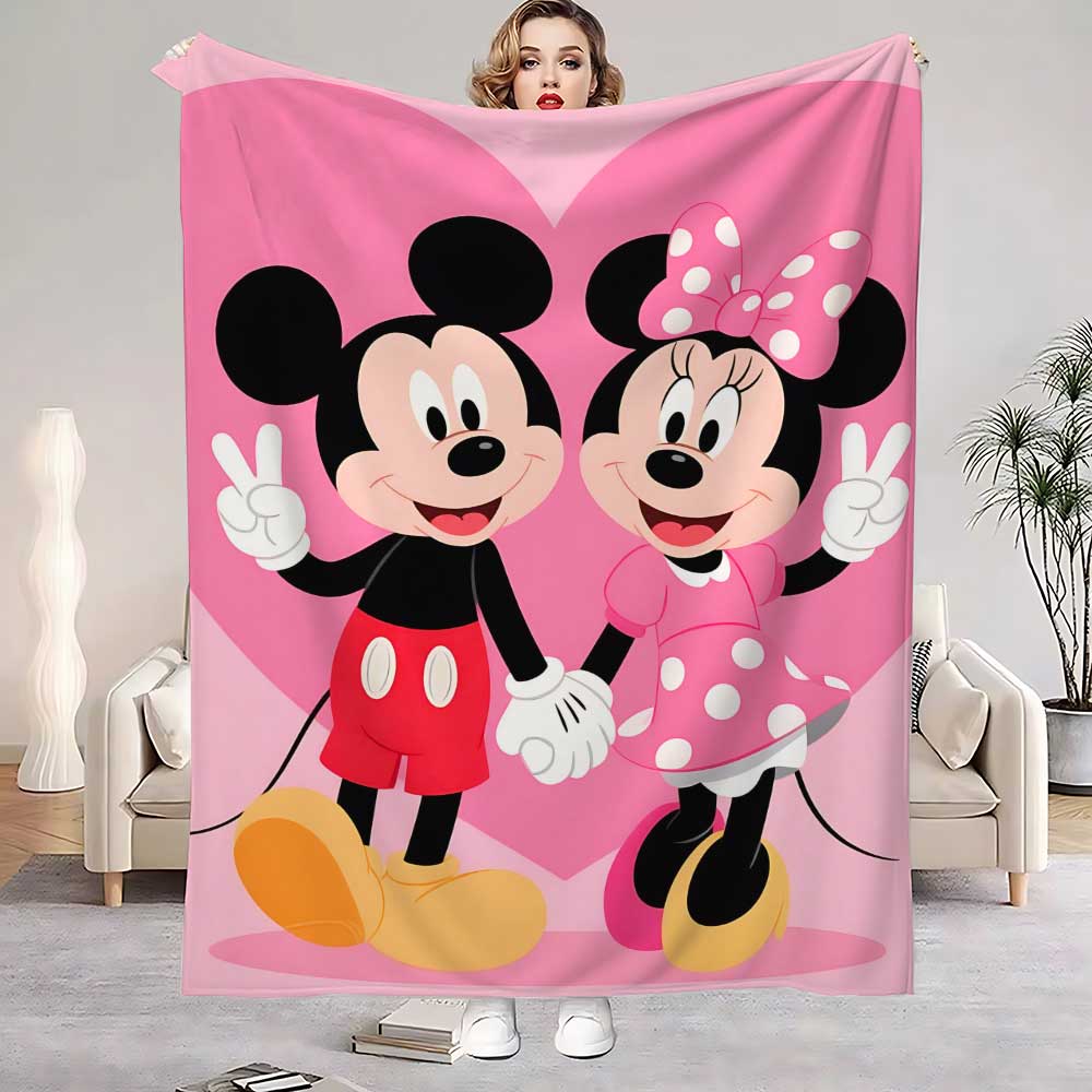 Kawaii Mouse Cartoon Knee Blanket for Decorative Sofa Fluffy Soft Blankets Bedroom Decoration Home Bedspread on the Bed Throw 150x200cm
Kawaii Mouse Cartoon Knee Blanket for Decorative Sofa Fluffy Soft Blankets Bedroom Decoration Home Bedspread on the Bed Throw 150x200cm