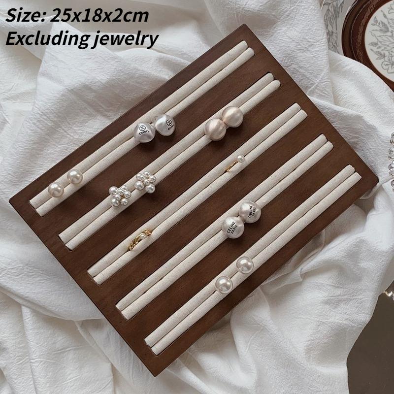 Vintage Jewelry Display Tray Luxury Ring Storage Trays Counter Ring Earring Organizer Display Tray Wooden Jewelry Shooting Props
Vintage Jewelry Display Tray Luxury Ring Storage Trays Counter Ring Earring Organizer Display Tray Wooden Jewelry Shooting Props