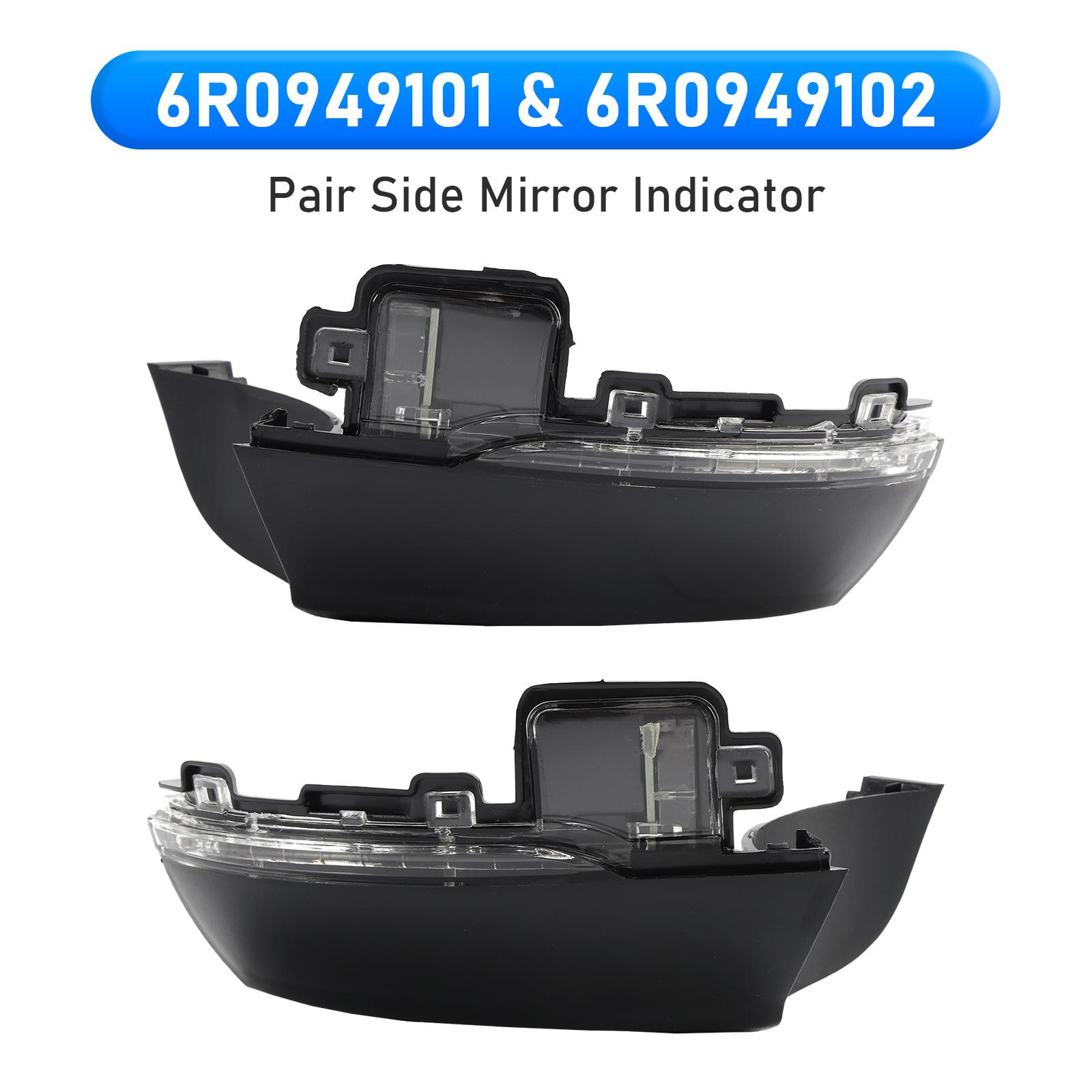 2X Wing Door Mirror LED Indicator Light Lamps for VW Polo MK5 6C 2009-2018
2X Wing Door Mirror LED Indicator Light Lamps for VW Polo MK5 6C 2009-2018