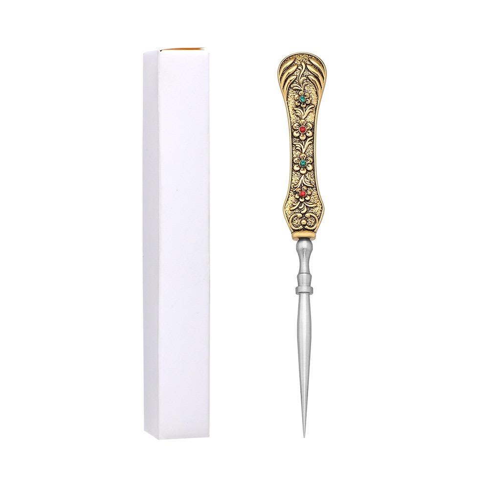 Metal Vintage Sewing Awl Needlework Accessories Hand Stitch Leather Sewing Awl DIY Craft Leather Punch Hole Awl for Embroidery золотой
Metal Vintage Sewing Awl Needlework Accessories Hand Stitch Leather Sewing Awl DIY Craft Leather Punch Hole Awl for Embroidery золотой