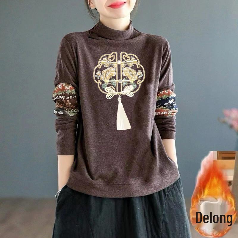 Luxurious Double-Sided German Velvet Retro Print Top – Warm, Long-Sleeved, Semi-High Collar 2XL (130-145 jin)
Luxurious Double-Sided German Velvet Retro Print Top – Warm, Long-Sleeved, Semi-High Collar 2XL (130-145 jin)