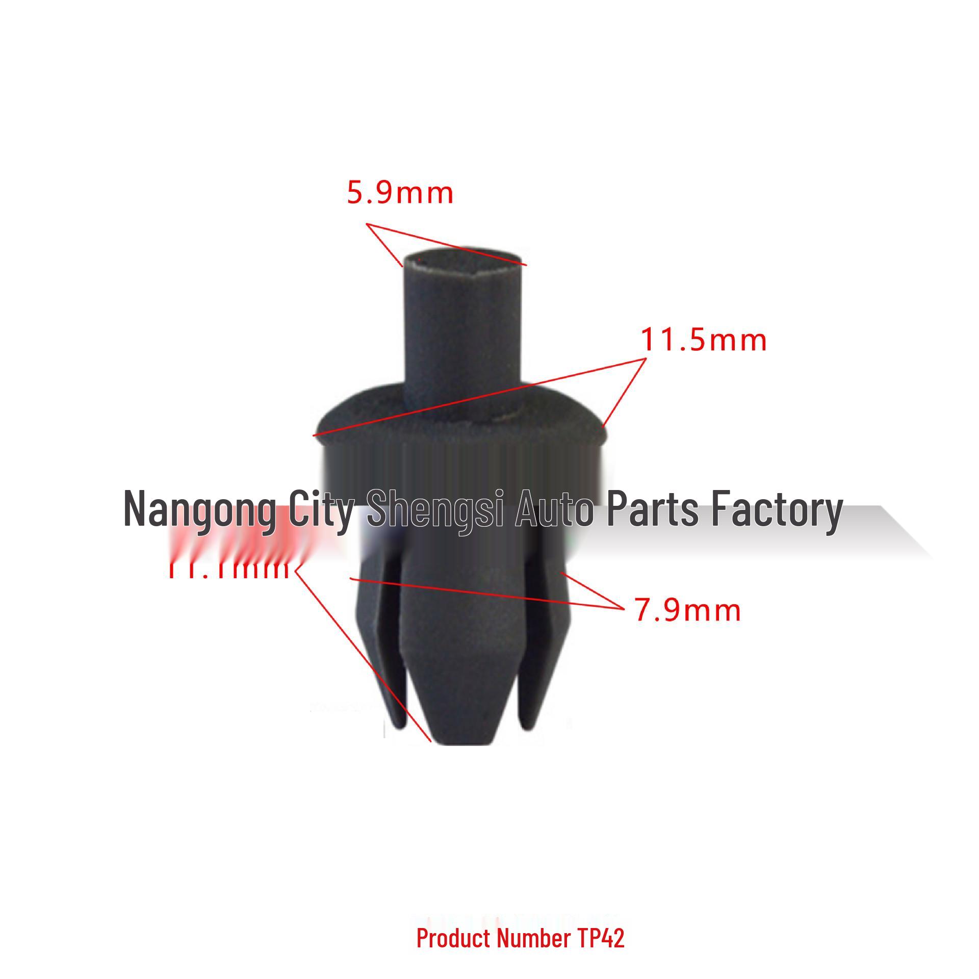 Volkswagen Bumper Trim Nylon Buckle Clip for Deflector and Panel Installation 10000 pcs
Volkswagen Bumper Trim Nylon Buckle Clip for Deflector and Panel Installation 10000 pcs