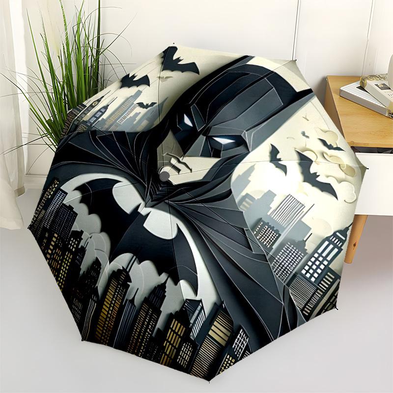 1pc Batman Automatic Folding Umbrella - Sturdy 8-Rib Polyester Canopy,Sun-Defying Travel Companion yy251023133
1pc Batman Automatic Folding Umbrella - Sturdy 8-Rib Polyester Canopy,Sun-Defying Travel Companion yy251023133
