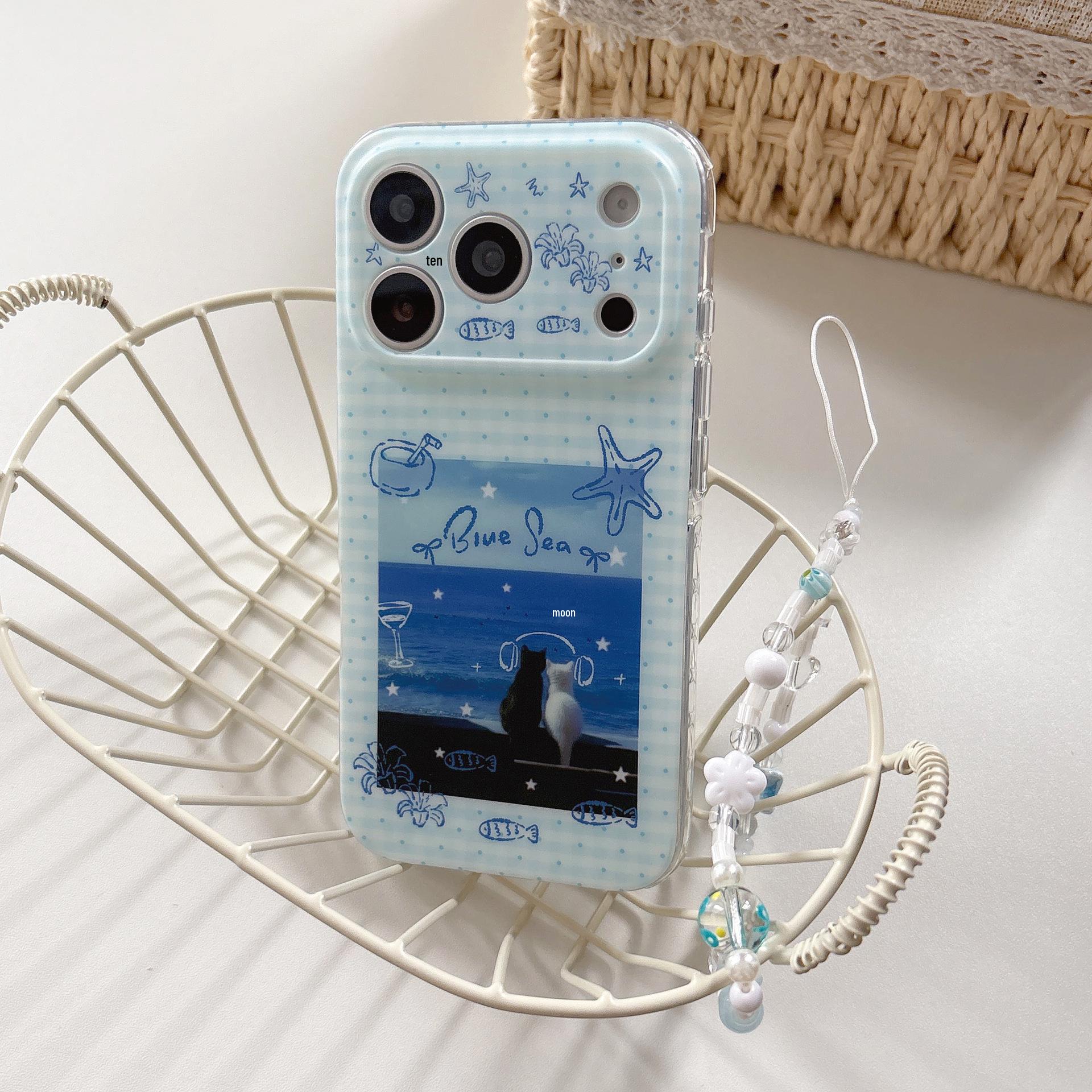 Blue Seaside Kitten iPhone 17 Pro Max Case for Women iPhone 14
Blue Seaside Kitten iPhone 17 Pro Max Case for Women iPhone 14