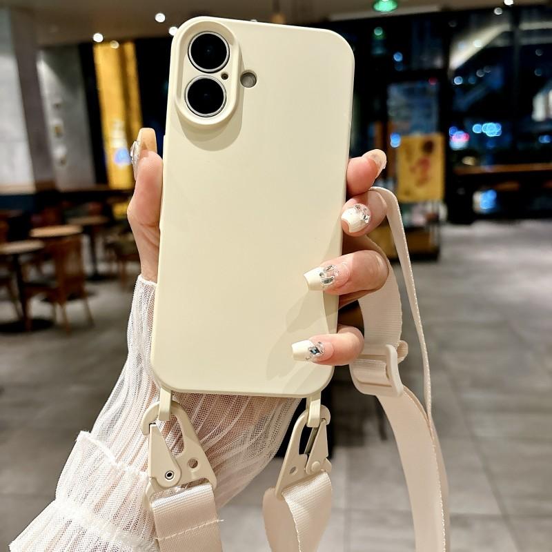 Silicone Case For iPhone 15 11 14 12 13 16 Pro Max Plus 15Pro 14Pro TPU Shockproof Crossbody Lanyard Strap Cord Candy Soft Cover For iPhone 16 Pro&Case & Strap
Silicone Case For iPhone 15 11 14 12 13 16 Pro Max Plus 15Pro 14Pro TPU Shockproof Crossbody Lanyard Strap Cord Candy Soft Cover For iPhone 16 Pro&Case & Strap