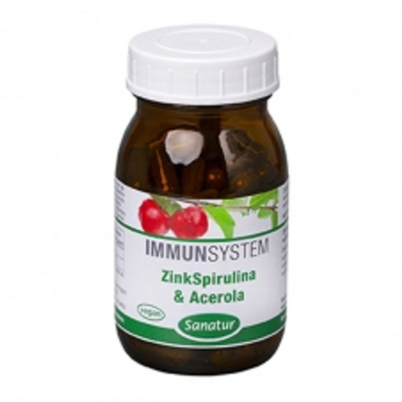 Sanatur Zinc Spirulina & Acerola 90 Capsules
Sanatur Zinc Spirulina & Acerola 90 Capsules