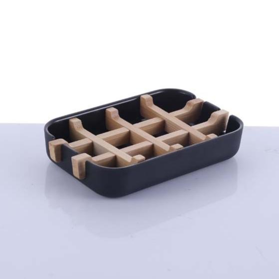 Bamboo Tray Soap for Case Holder for Bathroom Shower Waterfall Drainer Plate Kitchen Bar Soap Dish Drainer Keep Soap Dry чорний
Bamboo Tray Soap for Case Holder for Bathroom Shower Waterfall Drainer Plate Kitchen Bar Soap Dish Drainer Keep Soap Dry чорний