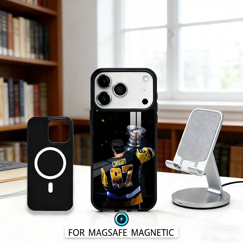 H-Hockey Player S-Sidney Crosby Phone Case For iPhone17,16,15,14,13,12,Pro,Max,Magnetic For Magsafe Wireless Charging iPhone15
H-Hockey Player S-Sidney Crosby Phone Case For iPhone17,16,15,14,13,12,Pro,Max,Magnetic For Magsafe Wireless Charging iPhone15