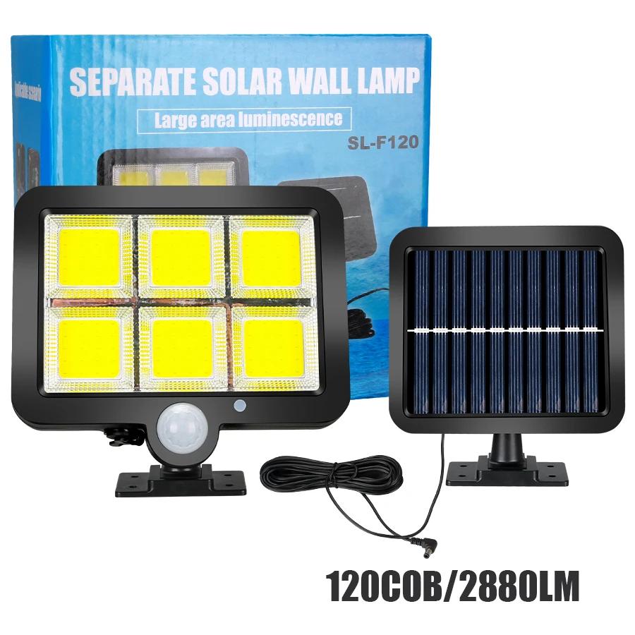 100/120/128COB Solar Lights Outdoor Split Wall Lamp 3 Modes Waterproof Motion Sensor Street Light For Home Garden Landscape solar lamp
100/120/128COB Solar Lights Outdoor Split Wall Lamp 3 Modes Waterproof Motion Sensor Street Light For Home Garden Landscape solar lamp