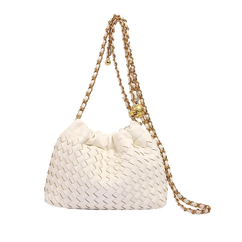 [Популярная в этом году модная сумка на цепочке женская 2025 весна новая универсальная сумка-ведро белый
[Популярная в этом году модная сумка на цепочке женская 2025 весна новая универсальная сумка-ведро белый