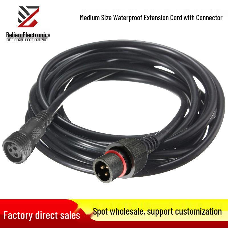 In-Stock Waterproof Solar Light Extension Cables: Male/Female Connectors, Medium Size, 2-3-4 Cores, Available in 1m, 2m, 3m, 5m, and 10m Lengths. 2-core 0.5mm² 0.5m
In-Stock Waterproof Solar Light Extension Cables: Male/Female Connectors, Medium Size, 2-3-4 Cores, Available in 1m, 2m, 3m, 5m, and 10m Lengths. 2-core 0.5mm² 0.5m