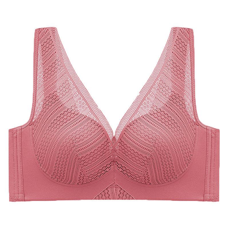 Нижнее белье большого размера с полной чашкой без стальных колец для женщин с большой грудью, показывающее маленькую тонкую тонкую секцию, собранную против провисания, чтобы собрать бюстгальтер с пороками груди 52/120E темно-розовый
Нижнее белье большого размера с полной чашкой без стальных колец для женщин с большой грудью, показывающее маленькую тонкую тонкую секцию, собранную против провисания, чтобы собрать бюстгальтер с пороками груди 52/120E темно-розовый