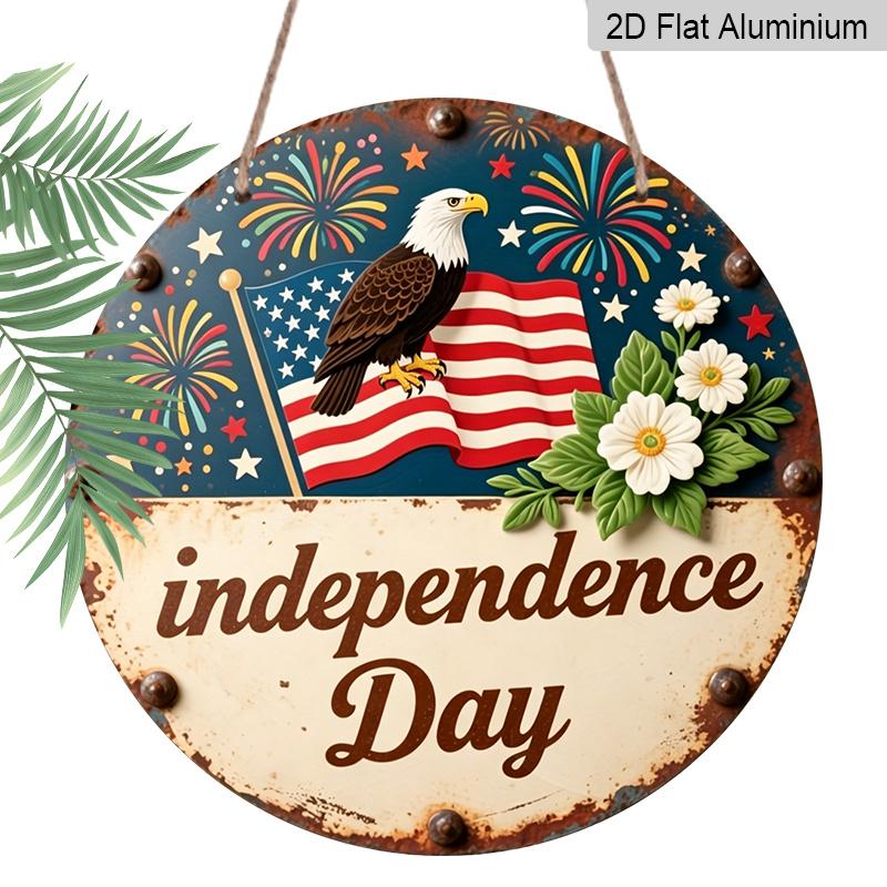 2D Flat, 1pc Independence Day Decor Metal Aluminum Sign, Home, Holiday Decor Ornaments, Suitable for Room, Outdoor, Porch Decor, Friendship Gift 7.87×7.87inch
2D Flat, 1pc Independence Day Decor Metal Aluminum Sign, Home, Holiday Decor Ornaments, Suitable for Room, Outdoor, Porch Decor, Friendship Gift 7.87×7.87inch