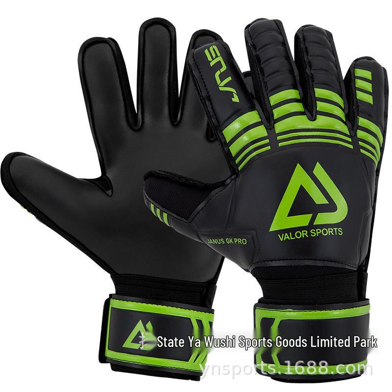 Goalkeeper Gloves: Finger Protection, Non-slip Training for Adults & Kids Size 9 зелений/чорний
Goalkeeper Gloves: Finger Protection, Non-slip Training for Adults & Kids Size 9 зелений/чорний