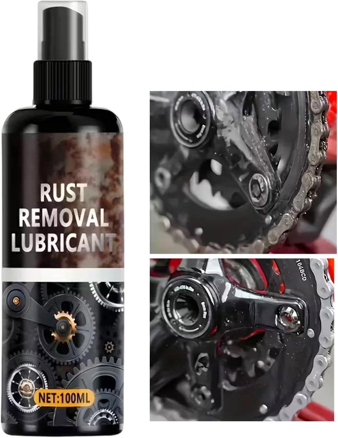 Professional 100ml Universal Rust Remover Revitalizing Spray Car Wheels Metal Surfaces Strong Decontamination Smooth Reliable 100ml
Professional 100ml Universal Rust Remover Revitalizing Spray Car Wheels Metal Surfaces Strong Decontamination Smooth Reliable 100ml