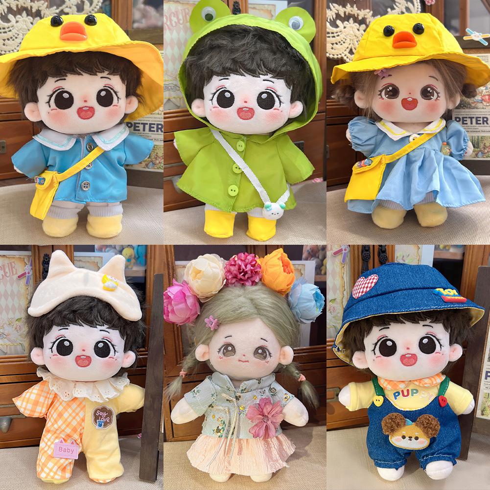 20CM Cotton Doll Overalls Cartoon Plush Doll Replacement Outfit Playing House Accessories Mini Clothes 11#
20CM Cotton Doll Overalls Cartoon Plush Doll Replacement Outfit Playing House Accessories Mini Clothes 11#