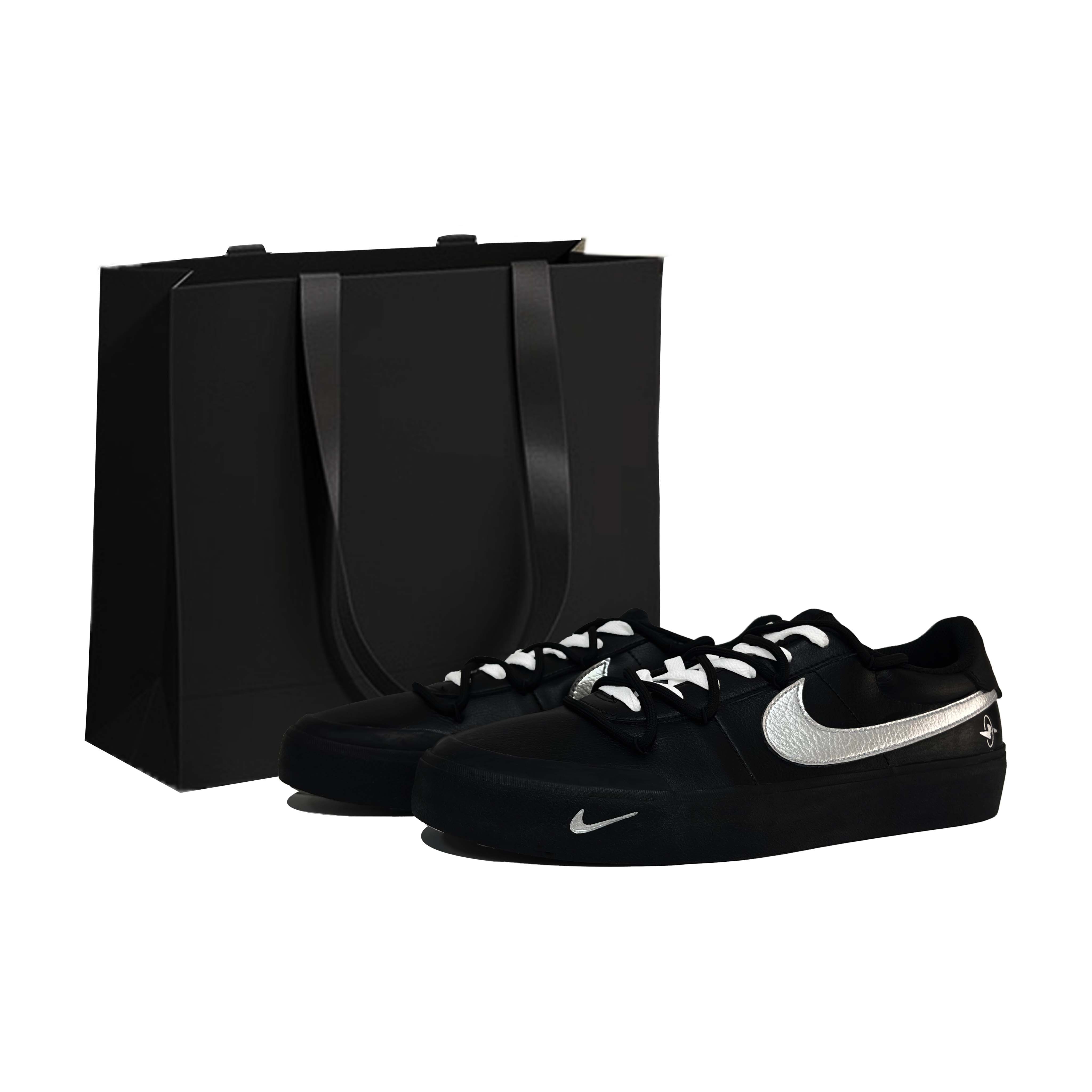 Nike Court Shot Black Warrior Abrasion Resistant Abrasion Resistant Low top Skateboard Shoes Unisex Black Silver FQ8146-001(team1074-) 40
Nike Court Shot Black Warrior Abrasion Resistant Abrasion Resistant Low top Skateboard Shoes Unisex Black Silver FQ8146-001(team1074-) 40