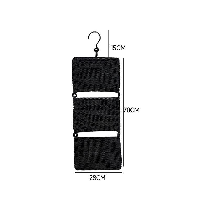 Home Wall Hanging Storage Basket Wall Mount Organizer Decorative Hanging Basket for Magazines Sundries Household Storage 28x70cm чорний
Home Wall Hanging Storage Basket Wall Mount Organizer Decorative Hanging Basket for Magazines Sundries Household Storage 28x70cm чорний