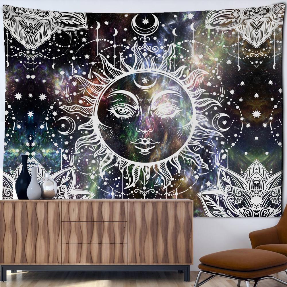 Индийский гобелен с мандалой, настенный Гобелен в богемном стиле, хиппи Тапиз, колдовство, общежитие, спальня, домашний декор 95x73CM
Индийский гобелен с мандалой, настенный Гобелен в богемном стиле, хиппи Тапиз, колдовство, общежитие, спальня, домашний декор 95x73CM