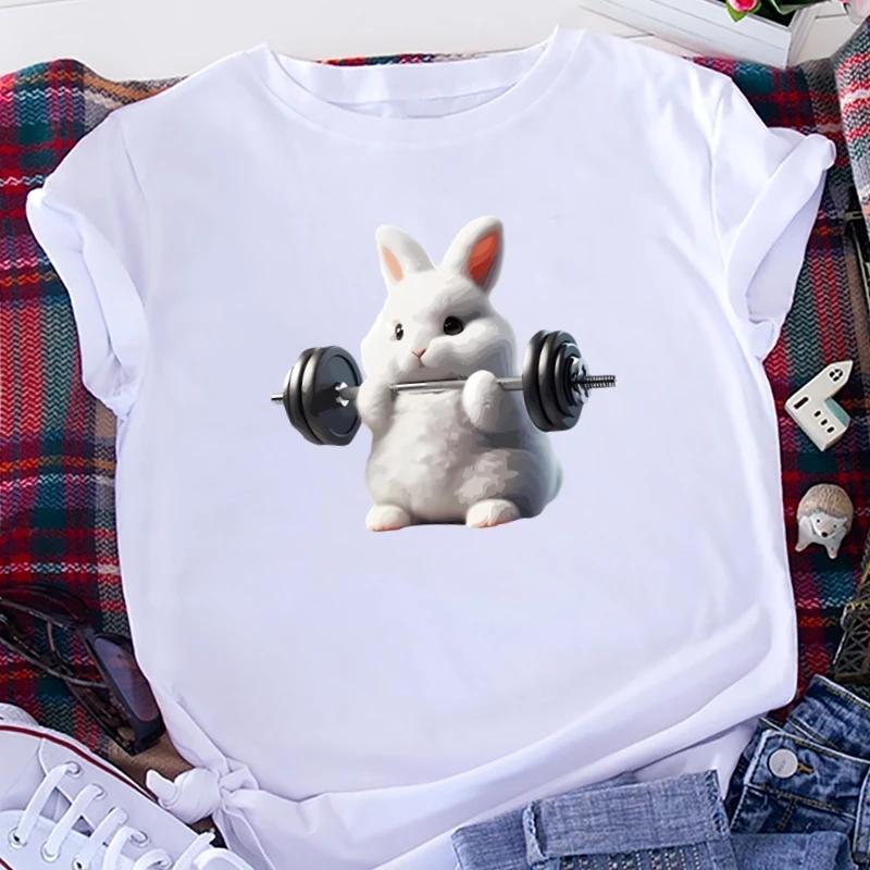 Women s T shirt Tee Super Rabbit Letter Casual Weekend Short Sleeve Fashion Basic Round Neck Regular Fit Summer 4XL
Women s T shirt Tee Super Rabbit Letter Casual Weekend Short Sleeve Fashion Basic Round Neck Regular Fit Summer 4XL