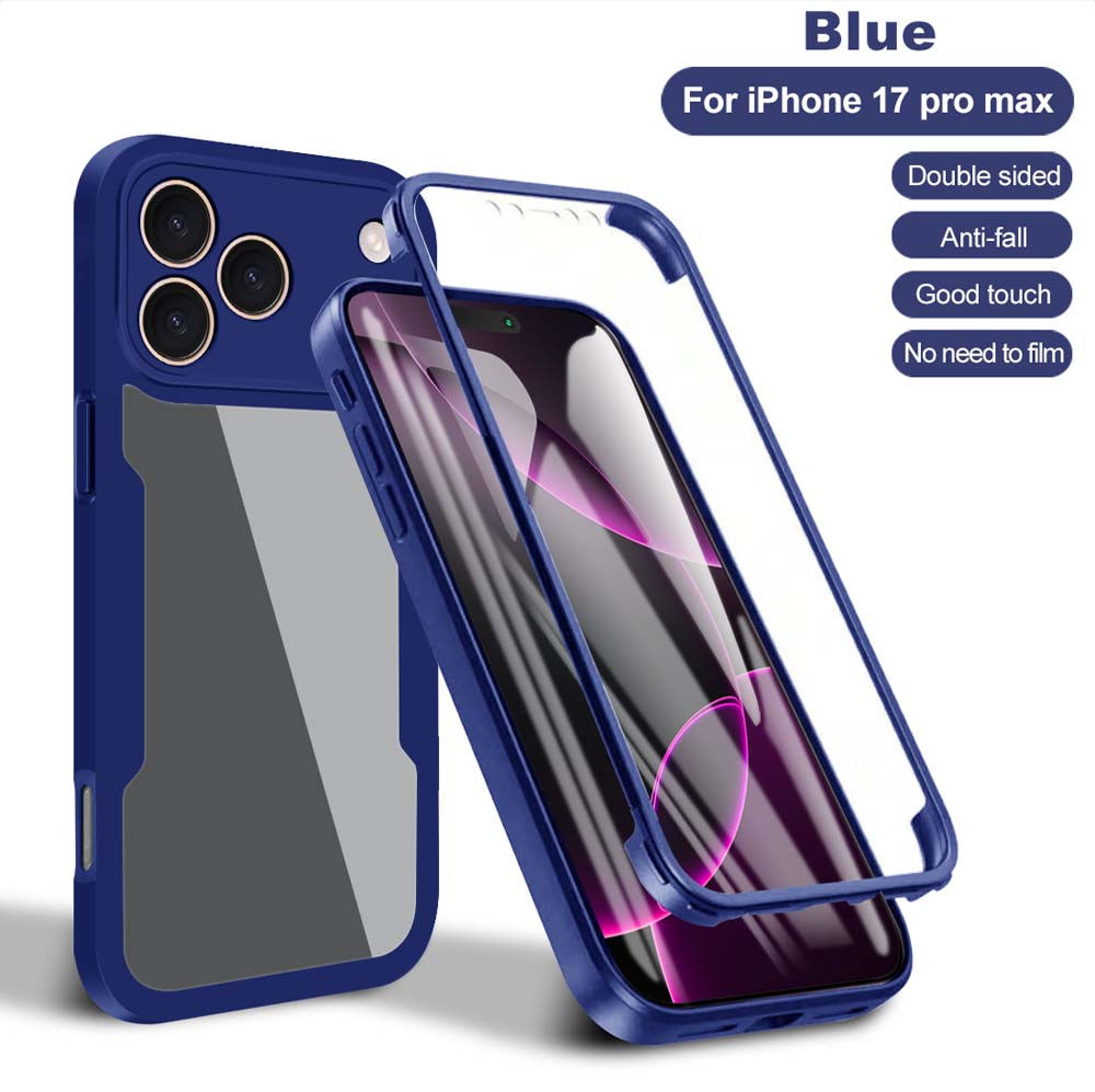 Защитная пленка на весь корпус 360, прозрачный чехол для iPhone 17 16 Pro Max 15 14 Pro 16Plus 11 Xs Max XR, противоударный чехол для телефона iPhone17 Pro Max синий
Защитная пленка на весь корпус 360, прозрачный чехол для iPhone 17 16 Pro Max 15 14 Pro 16Plus 11 Xs Max XR, противоударный чехол для телефона iPhone17 Pro Max синий