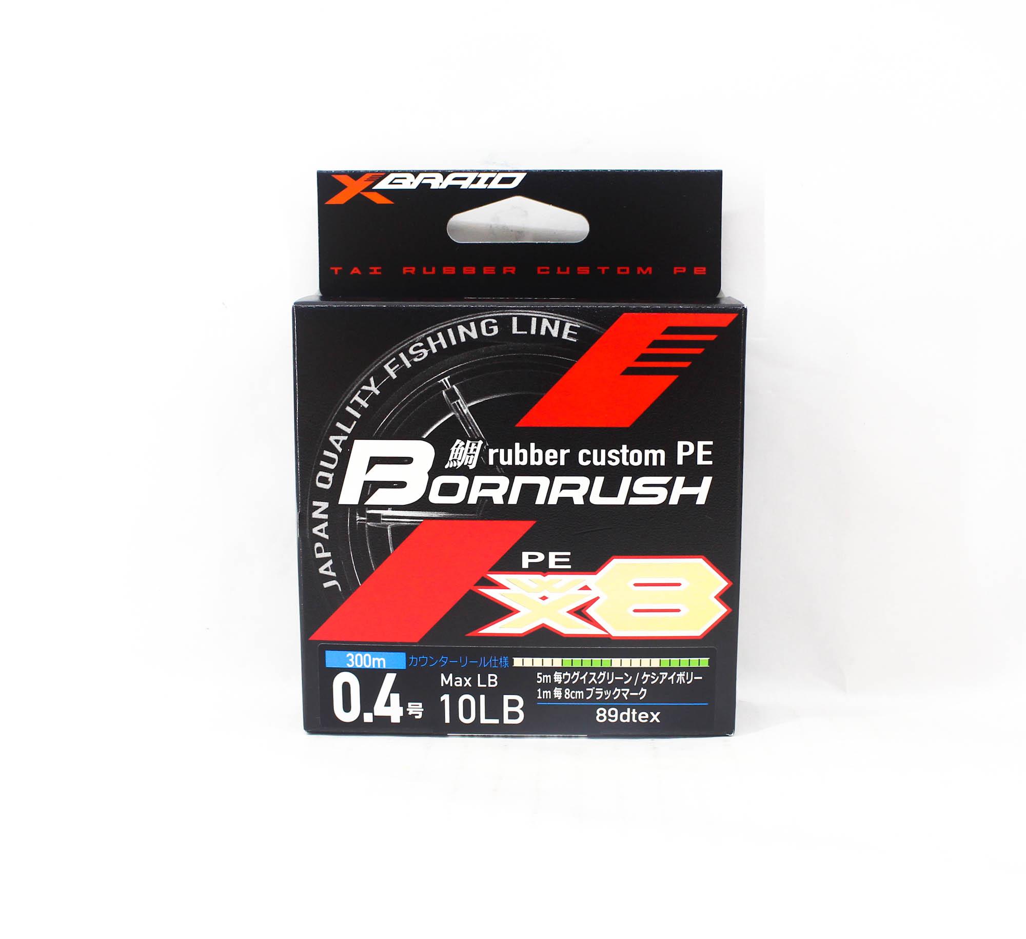 Линия резины YGK PE Born Rush WX8 Custom Line 300 м PE 0,4, 10 фунтов (2814) чистый
Линия резины YGK PE Born Rush WX8 Custom Line 300 м PE 0,4, 10 фунтов (2814) чистый
