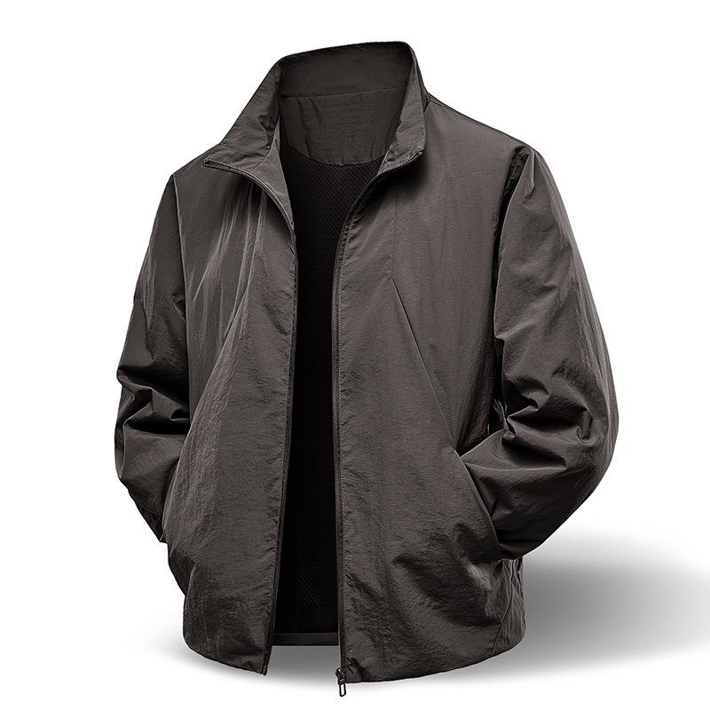 Men s Stand Collar Jackets Solid Business Casual Outwear Male Waterproof Zipper Pocket Breathable Jacket Plus Size 5XL 5XL кавовий
Men s Stand Collar Jackets Solid Business Casual Outwear Male Waterproof Zipper Pocket Breathable Jacket Plus Size 5XL 5XL кавовий