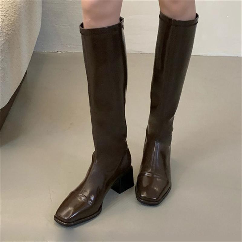 Eilyken New Fashion Round Toe PU Leather Knee-High Long Boots Women Zipper Square Low Heels Party Female Shoes 40 коричневый
Eilyken New Fashion Round Toe PU Leather Knee-High Long Boots Women Zipper Square Low Heels Party Female Shoes 40 коричневый