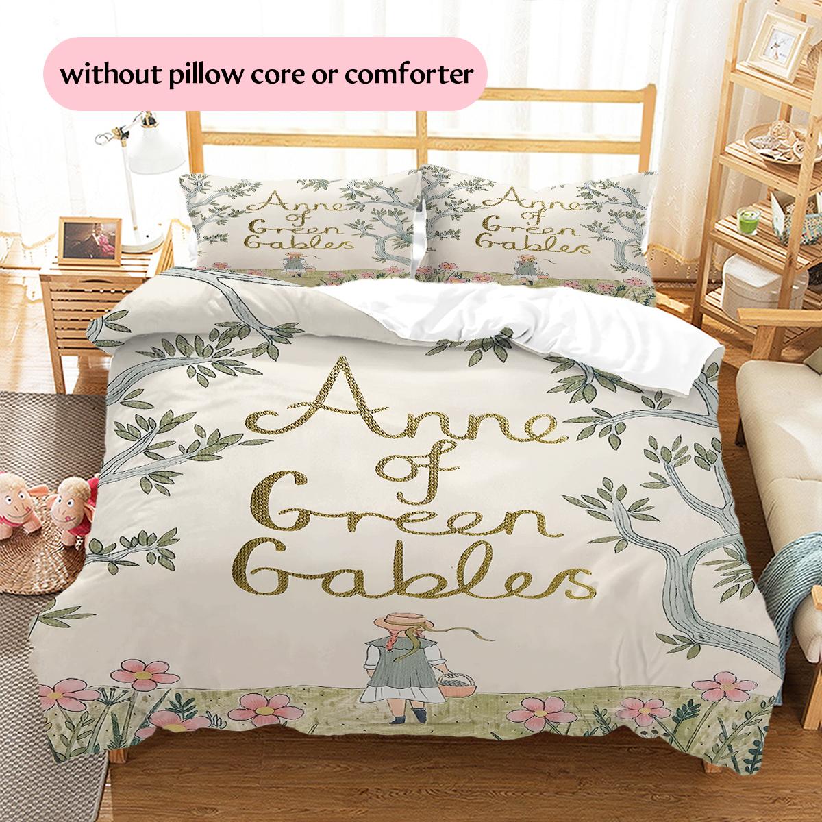 Anne of Green Gables Pattern Bedding Home Decoration Birthday & Festival Gift (1 * duvet cover + 2 * pillowcase, without core) 135x200cm
Anne of Green Gables Pattern Bedding Home Decoration Birthday & Festival Gift (1 * duvet cover + 2 * pillowcase, without core) 135x200cm