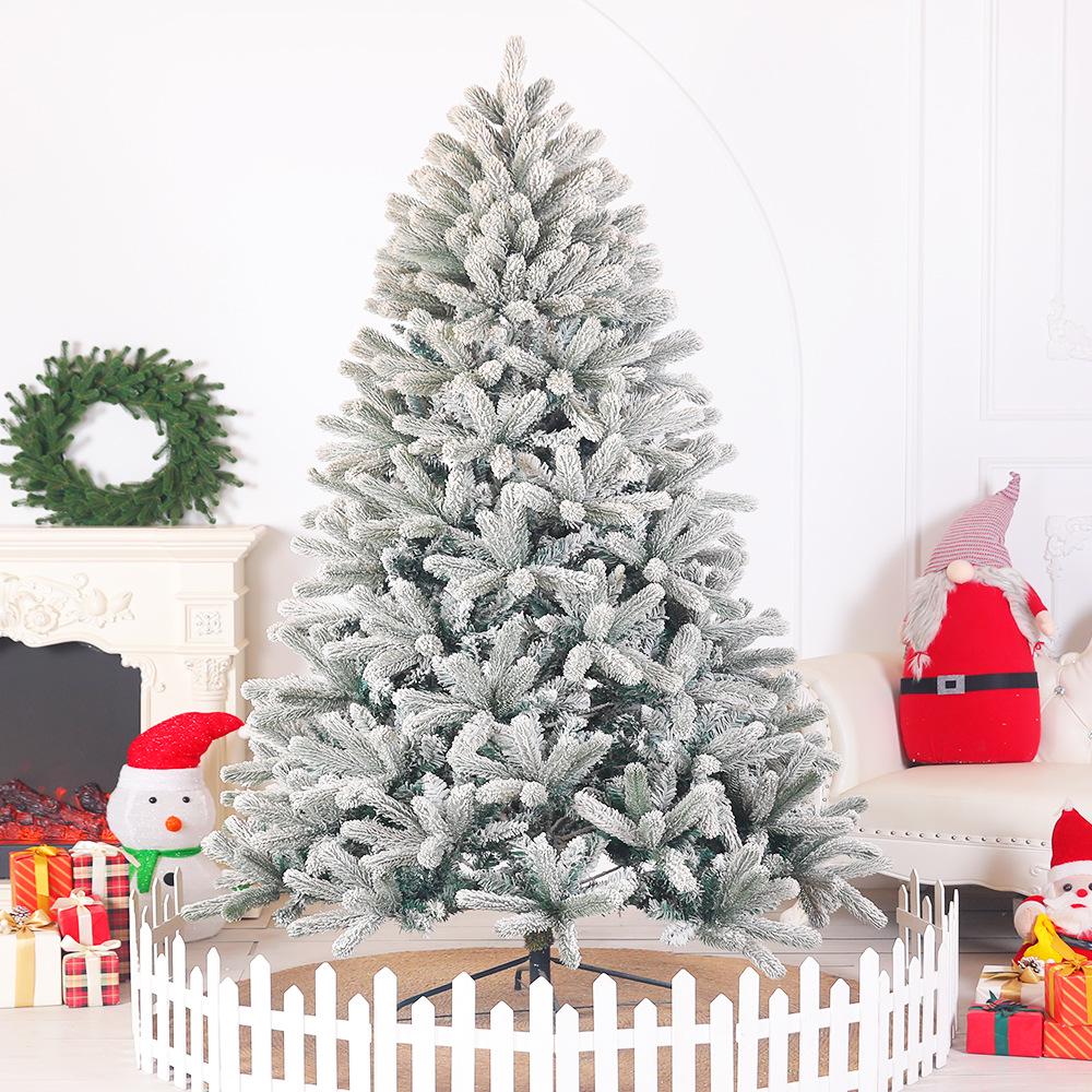 2.1m Mixed PE/PVC Flocked Christmas Tree with Dense Snowfall - Free Shipping
2.1m Mixed PE/PVC Flocked Christmas Tree with Dense Snowfall - Free Shipping