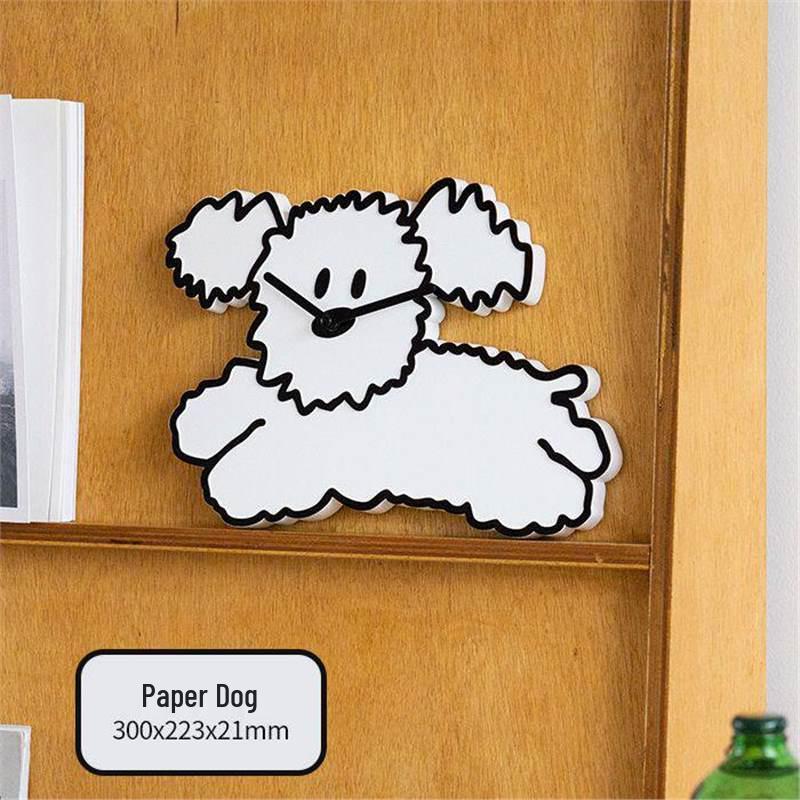 Корейський милий мультяшний годинник із цуценям - Стильний тваринний декор для спальні та вітальні XX20095
Корейський милий мультяшний годинник із цуценям - Стильний тваринний декор для спальні та вітальні XX20095