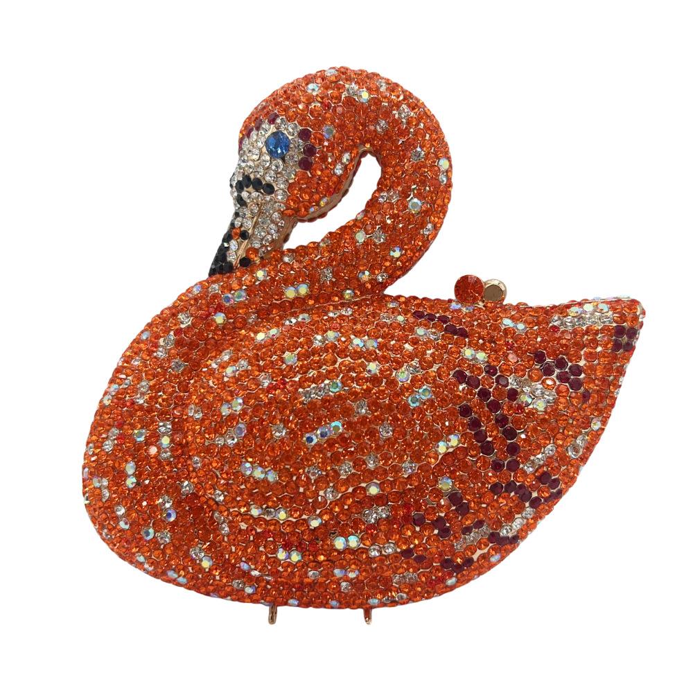 WHTUOHENG Swan Shaped Clutch Bags Rhinestone Day Diamond Metallic Clutches Gem Wedding Purse Evening Handbags For Women Purses 17cmX15cmX6cm
WHTUOHENG Swan Shaped Clutch Bags Rhinestone Day Diamond Metallic Clutches Gem Wedding Purse Evening Handbags For Women Purses 17cmX15cmX6cm