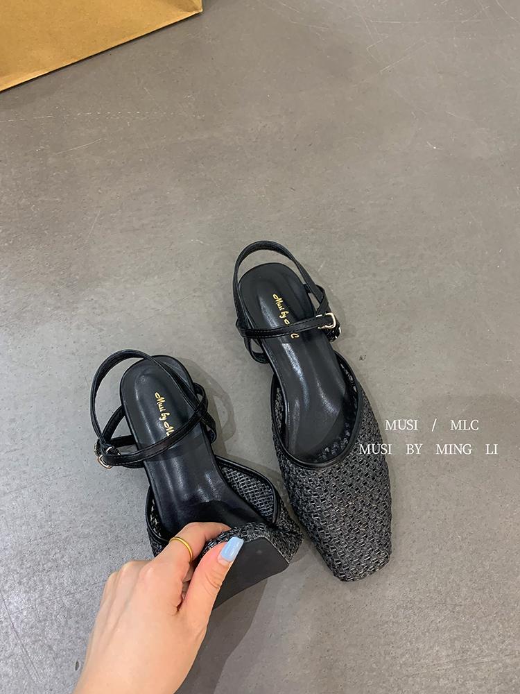 Винтажные плетеные сандалии с полым верхом женские с круглым носком ремешком на щиколотке и пряжкой повседневная обувь элегантные удобные сандалии женские 39 чёрный
Винтажные плетеные сандалии с полым верхом женские с круглым носком ремешком на щиколотке и пряжкой повседневная обувь элегантные удобные сандалии женские 39 чёрный