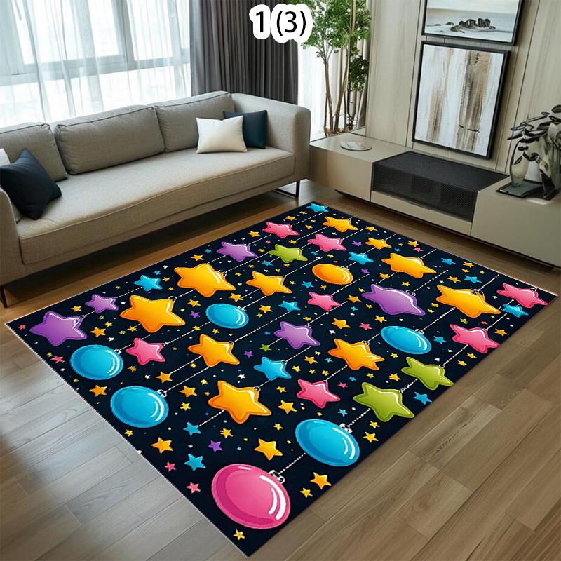Starry Sky Moon Star Pendant Pattern Area Rug - Dreamy Shiny Style Non-Slip Floor Carpet for Bedrooms Home Decor Areas 40x60cm
Starry Sky Moon Star Pendant Pattern Area Rug - Dreamy Shiny Style Non-Slip Floor Carpet for Bedrooms Home Decor Areas 40x60cm