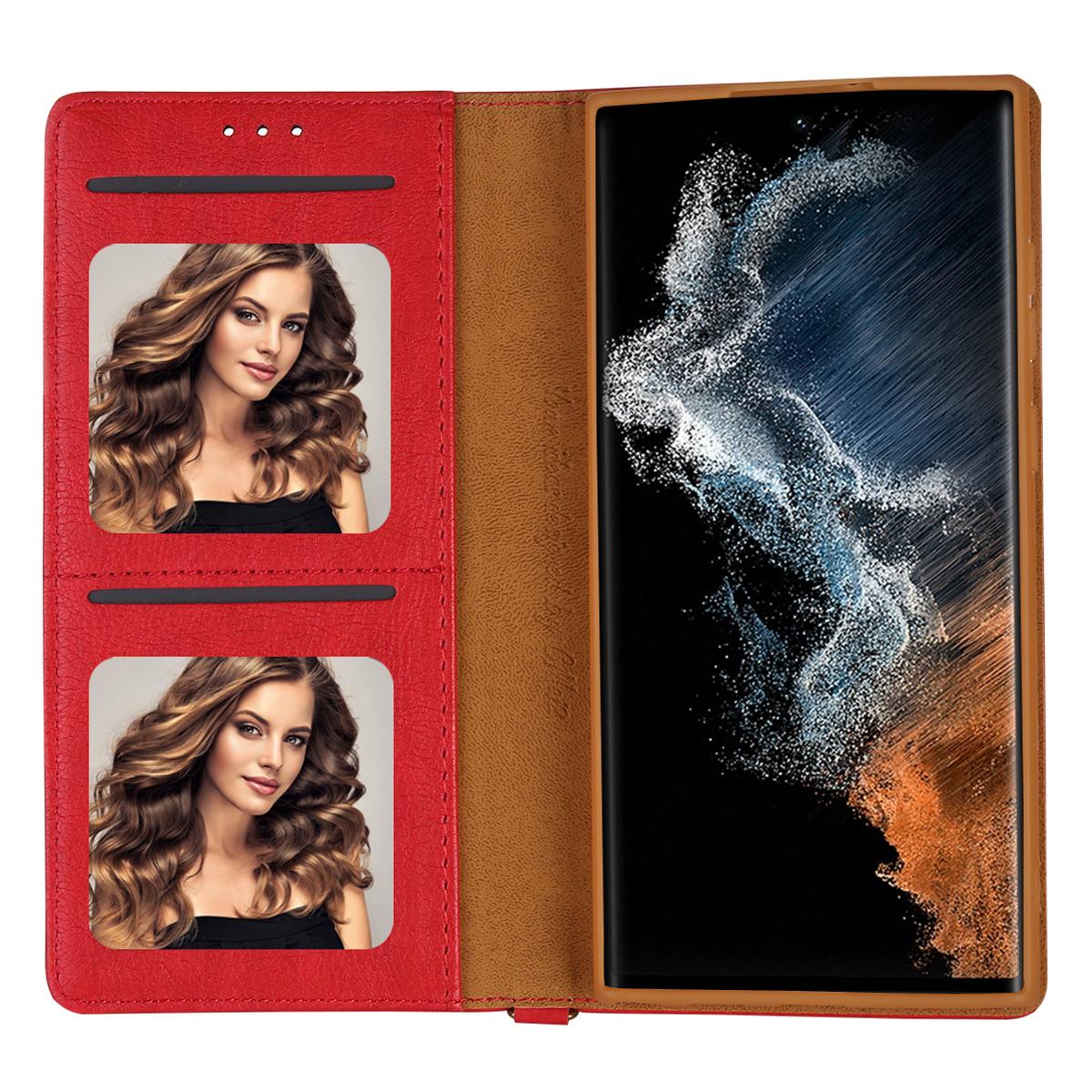 CMAI2 For Samsung Galaxy S22 Ultra 5G Case Drop-proof PU Leather Stand Phone Protector Red
CMAI2 For Samsung Galaxy S22 Ultra 5G Case Drop-proof PU Leather Stand Phone Protector Red