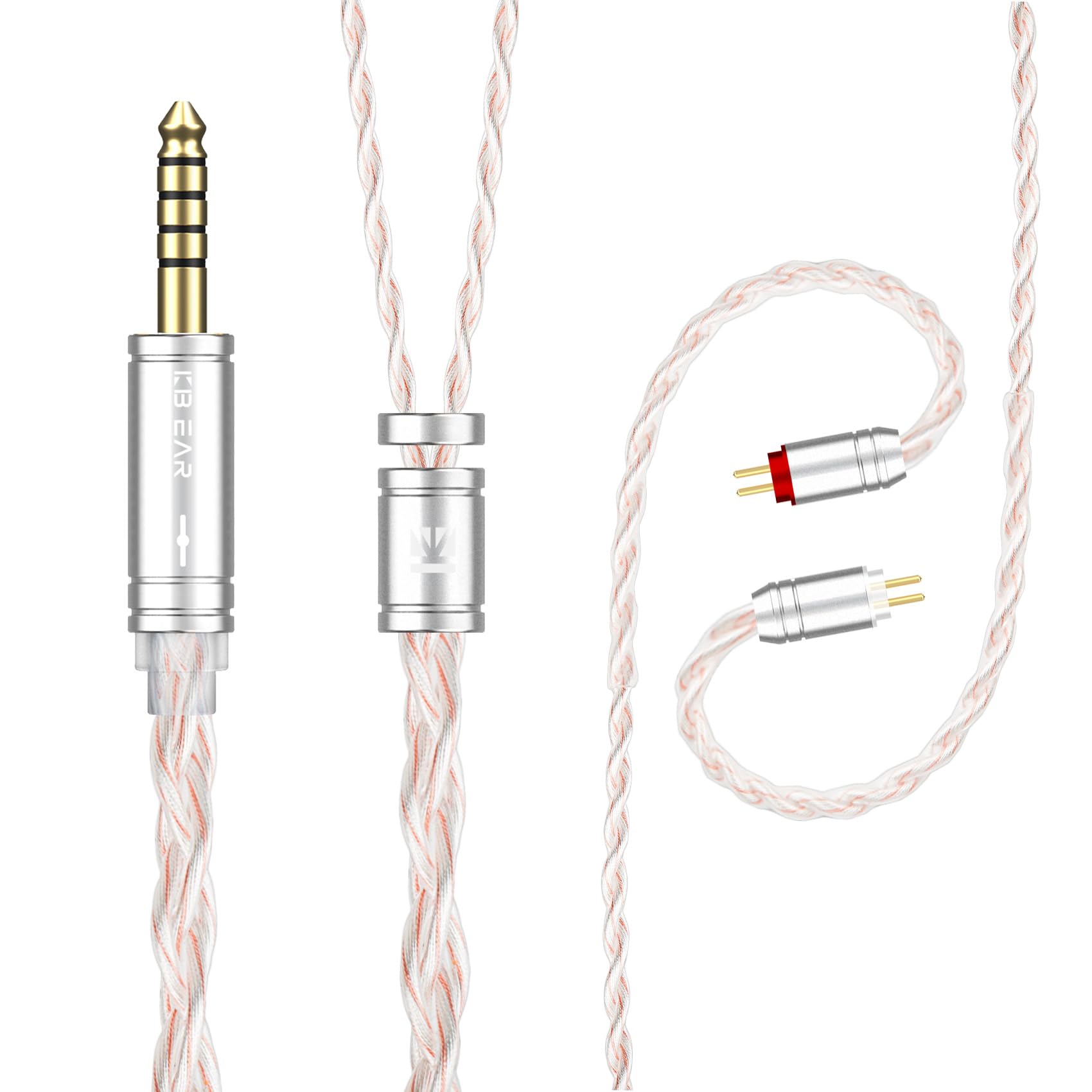 KBEAR Bontonorou 6N Copper Earphone Upgrade Cable Cross Braided Total of 56 Cores 2pin Improved Sound Quality Smooth and Sound Both Diving and
KBEAR Bontonorou 6N Copper Earphone Upgrade Cable Cross Braided Total of 56 Cores 2pin Improved Sound Quality Smooth and Sound Both Diving and